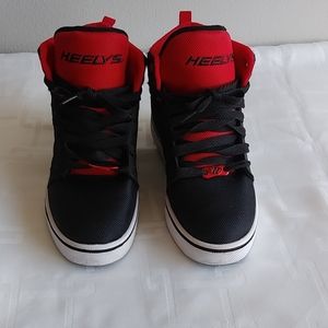 Heely's Kids' Uptown Black&Red Skate Shoes Size 4